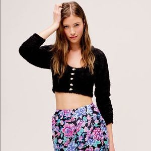 For Love & Lemons crop cardigan
